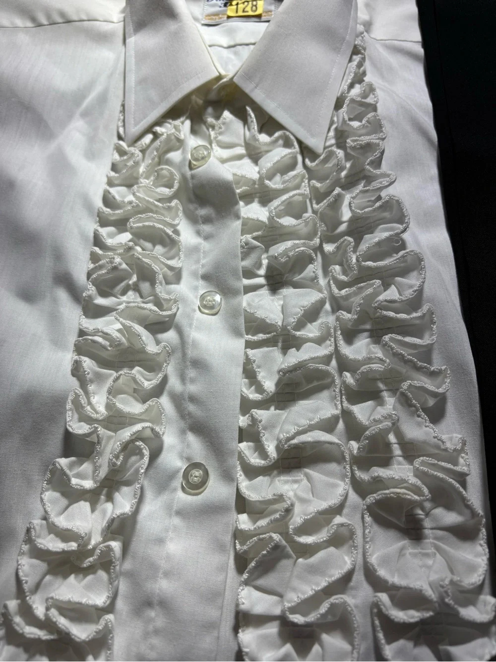 Jordan Black Jacket with White Dress Shirt